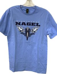 "Nagel Nighthawks" Tee - Light Blue